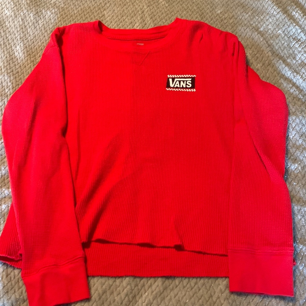 Vans long sleeve top size small
